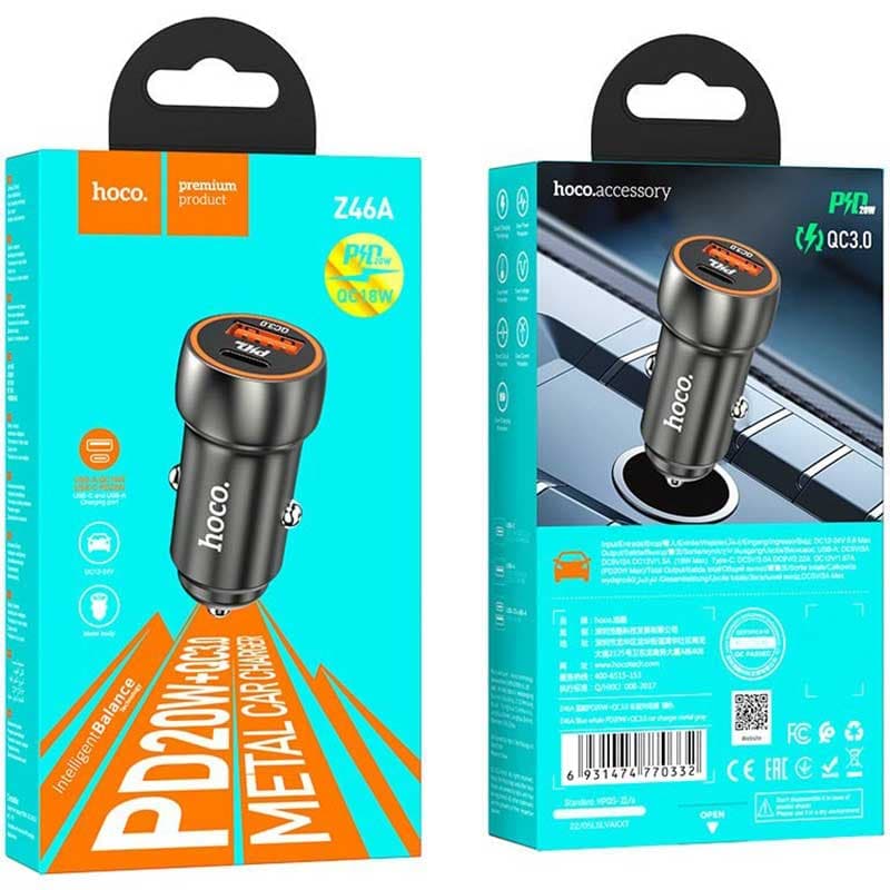 شارژ فندکی pd هوکو مدل z46a کد 6570