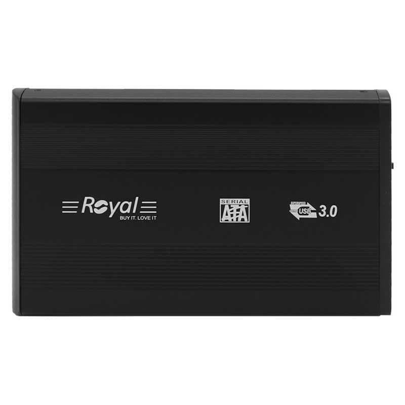 باکس هارد اکسترنال 3.5 اینچ رویال مدل ET-H3531 ا Royal RH-3531 3.5 inch USB 3.0 External HDD کد 4427 — تصویر ۲