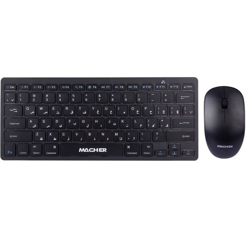 کیبورد و ماوس بی سیم مچر MR-414 کد 4947 — تصویر ۳