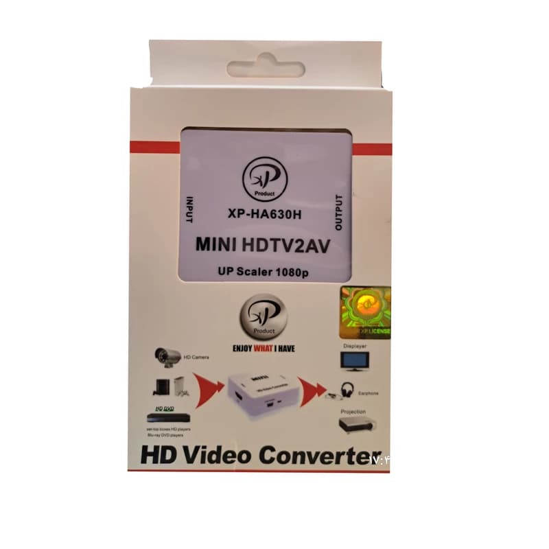 تبدیل HDMI به AV ایکس پی پروداکت مدل XP-HA630H کد 0993