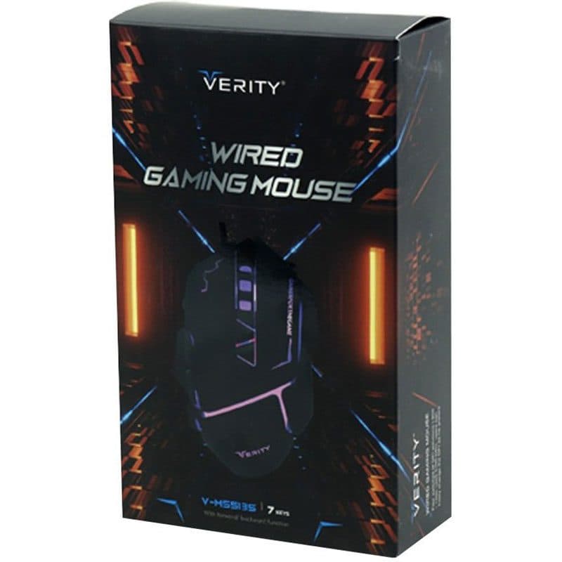 ماوس گیمینگ وریتی V-MS5135 ا Verity V-MS5135 Wired Gaming Mouse کد 6697 — تصویر ۴