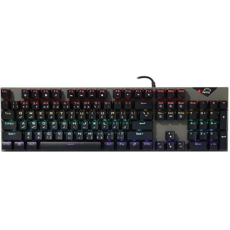 کیبورد مکانیکال مخصوص بازی تسکو مدل GK 8130 ا TSCO GK 8130 Mechanical Wired Keyboard کد 5260 — تصویر ۳