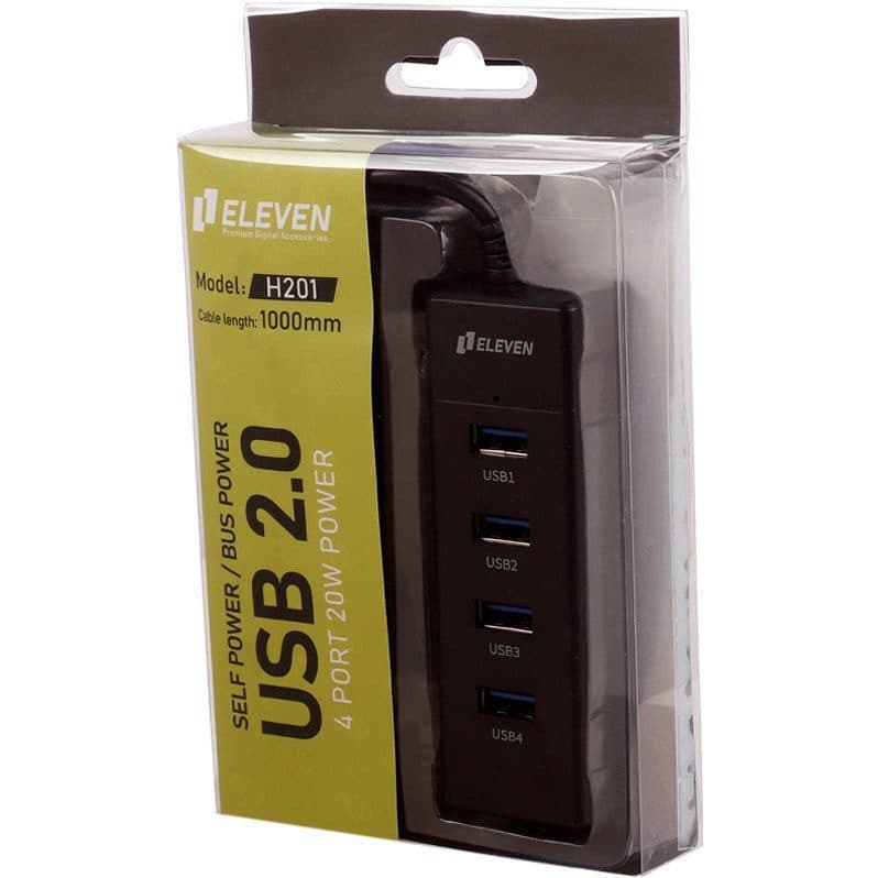 هاب 4 پورت USB 2.0 الون مدل H201 — تصویر ۴