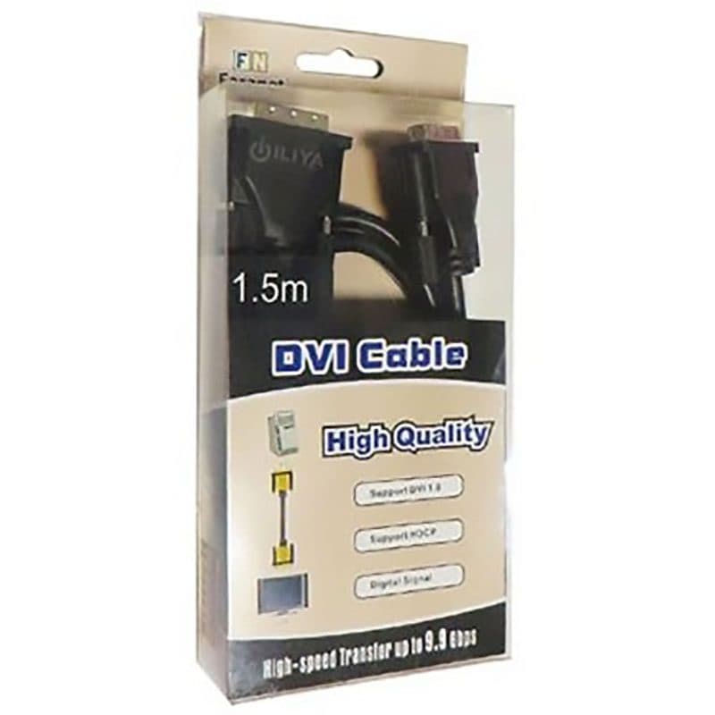 کابل تصویر DVI-D Dual Link فرانت طول 1.5 متر مدل FN-DCBD15 کد 6714