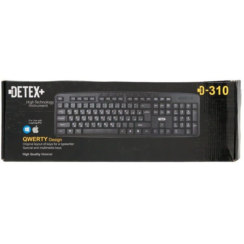 کیبورد Detex+ D-310 ا Detex+ D-310 Wierd Keyboard کد 0310