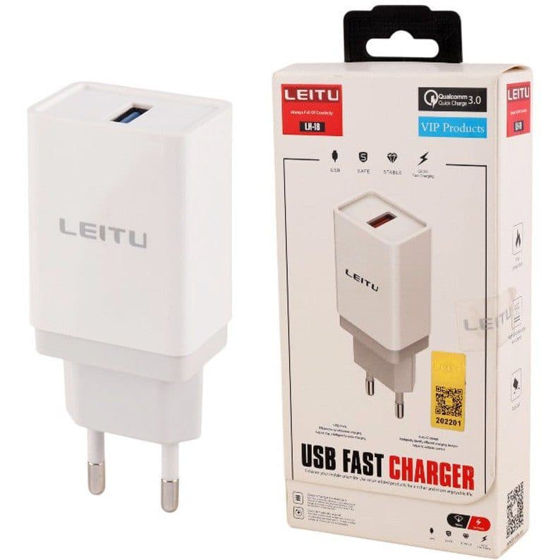 شارژر دیواری لیتو اورجینال leitu lh-18 کد 5527