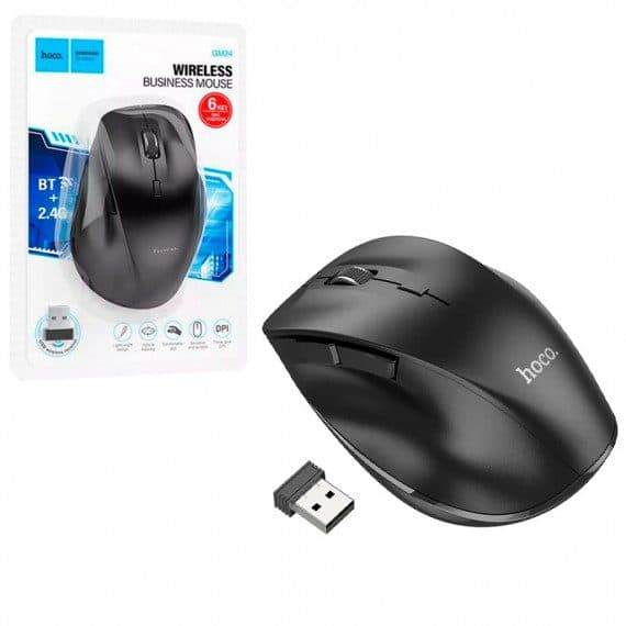 ماوس بی سیم هوکو مدل GM24 ا HOCO GM24 WIRELESS MOUSE کد 6898