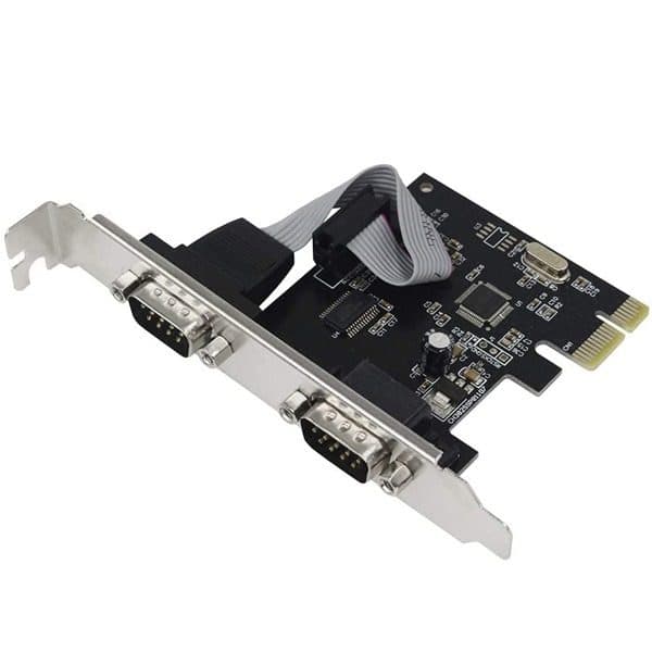 کارت اینترنال سریال RS232 دو پورت Mini Tech مدل WCH Chip کد 6533