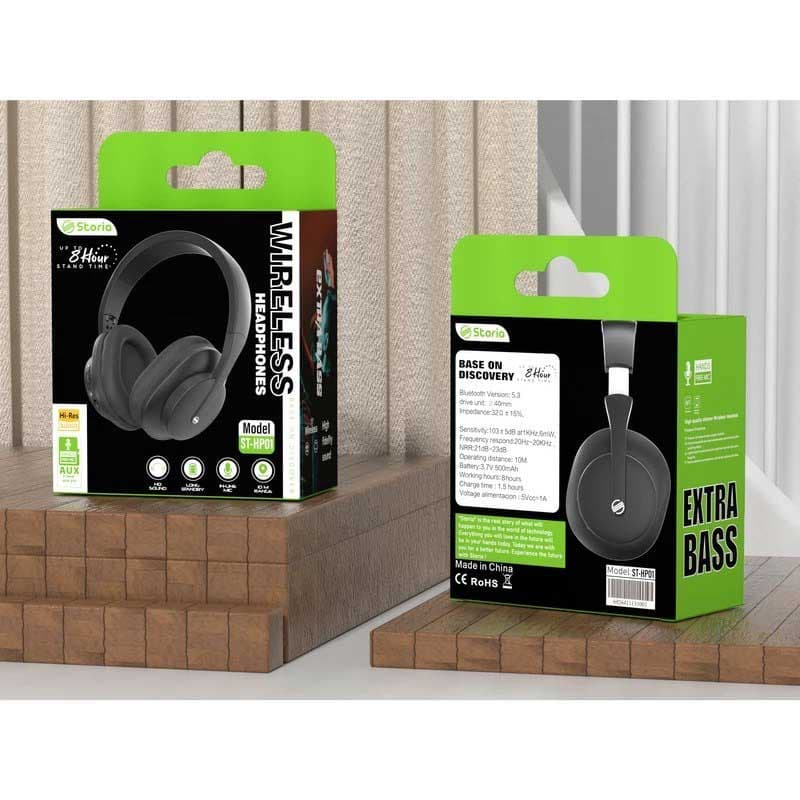 هدفون بی سیم استوریا مدل ST-HP01 ا Storia ST-HP01 wireless headphone کد 6938