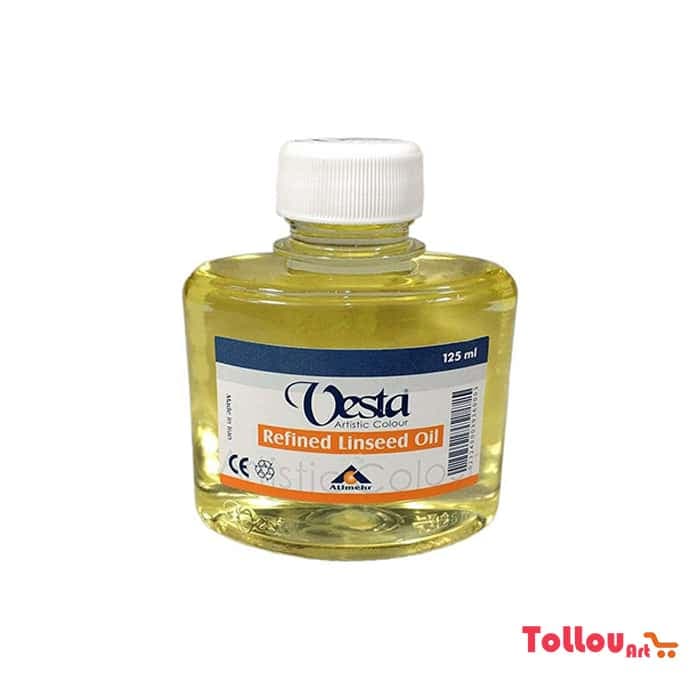 روغن بزرک وستا حجم 125میلی‌لیتر REFINEDLINSEDOIL