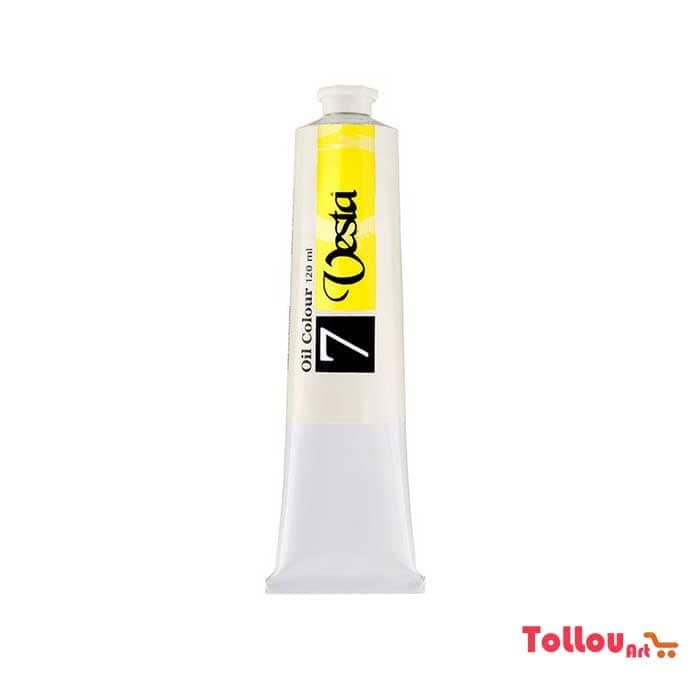 رنگ روغن وستا Cadmium Lemon Hue 7 حجم 120 میل