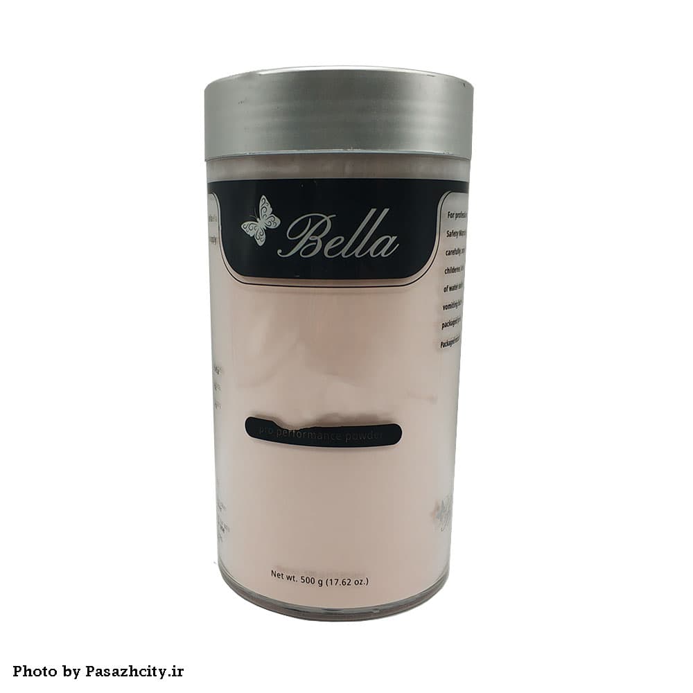 پودر کاشت ناخن هلویی روشن 500 گرمی بلا مدل BRIGHT PEACH — تصویر ۲
