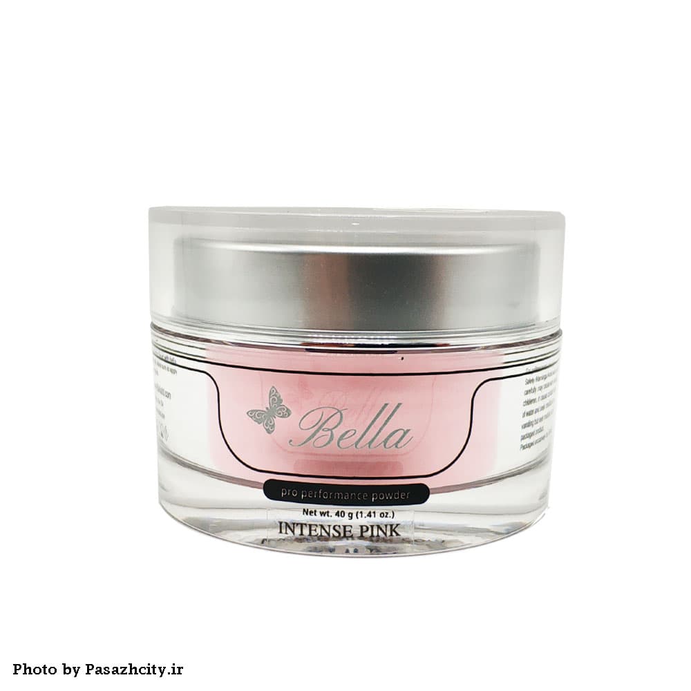 پودر کاشت ناخن صورتی 40 گرمی بلا مدل INTENSE PINK