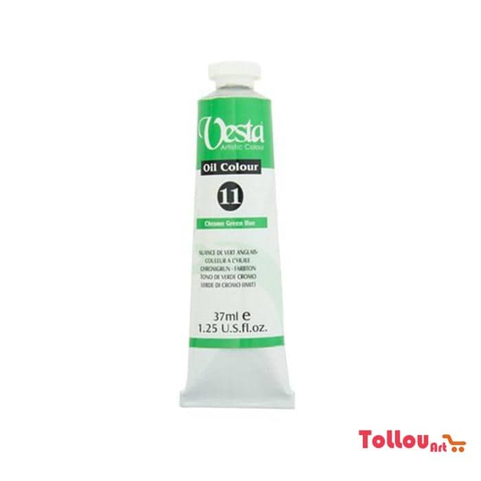 رنگ روغن وستا Chrome Green Hue 11 حجم 37 میل