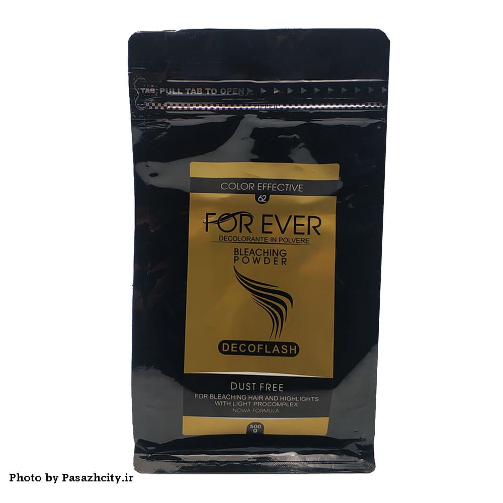 پودر دکلره مو فوراور مدل Dust free وزن 500 گرم