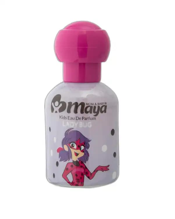 عطر جیبی کودک مایا Maya طرح دختر Lady Bug حجم 20ml — تصویر ۳