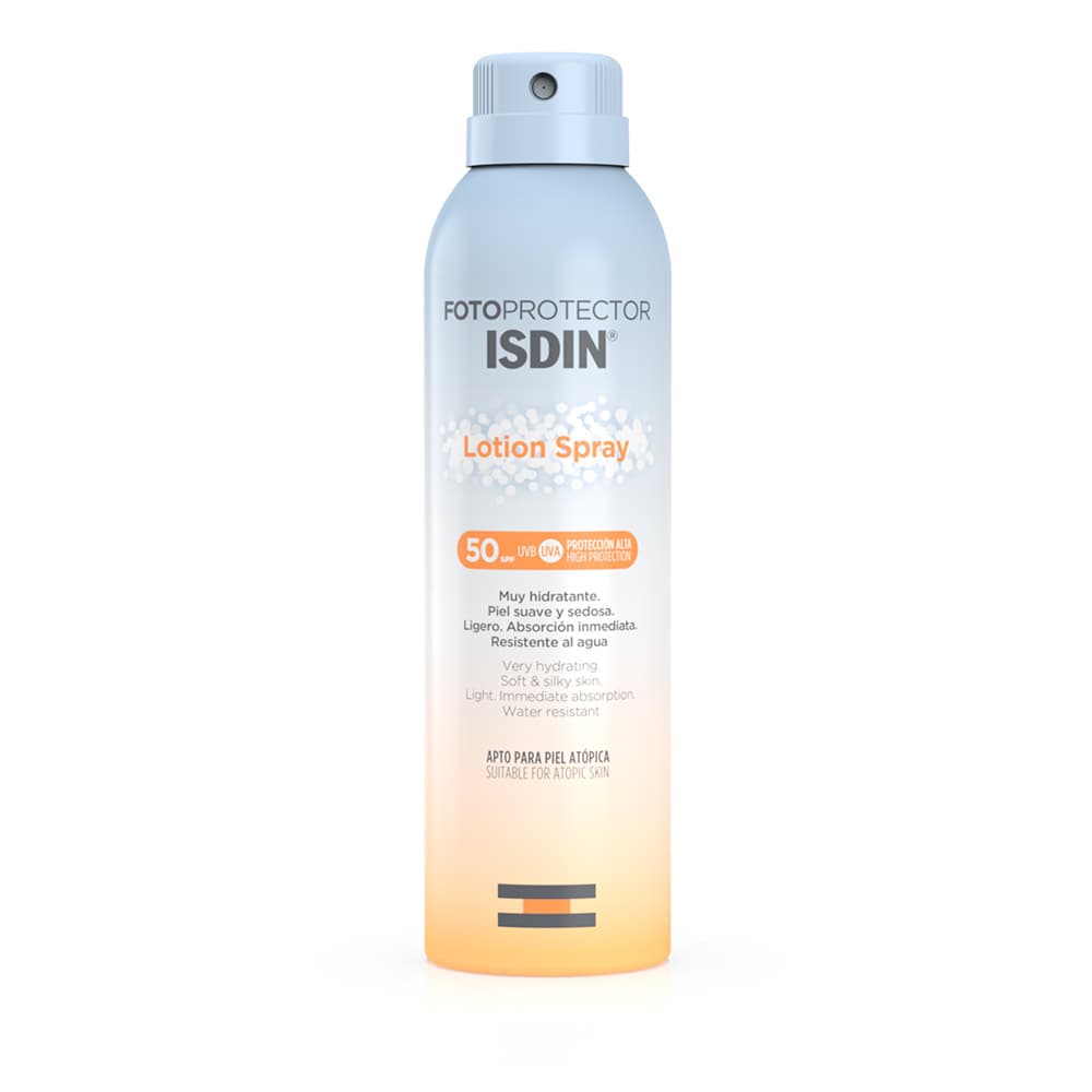 اسپری ضدآفتاب ایزدین SPF50 مدل Transparent ظرفیت 250 میل