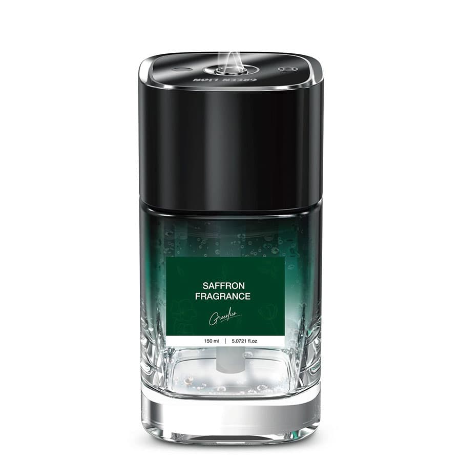 خوشبو کننده خودرو و خانه گرین لاین با راحیه زعفران Green Lion Saffron Diffuser Car & Home Fragrance