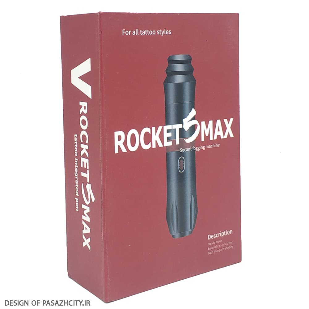دستگاه تاتو پن Rocket V5 MAX — تصویر ۷