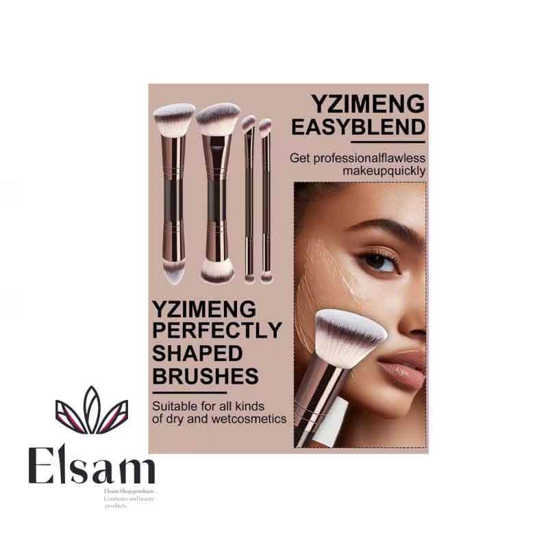 ست براش صورت دوطرفه DOUBLE HEAD FACE MAKEUP BRUSH — تصویر ۱۱