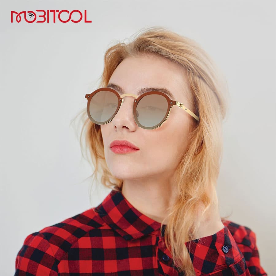 عینک آفتابی گرادیان پرودو Porodo Riviera Round Frame Sunglasses PDLFST5202 — تصویر ۵
