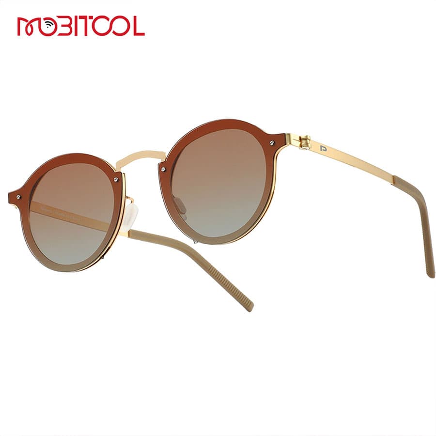 عینک آفتابی گرادیان پرودو Porodo Riviera Round Frame Sunglasses PDLFST5202 — تصویر ۴