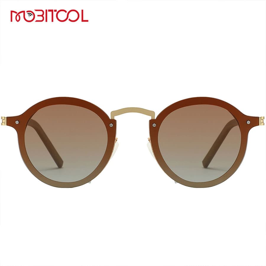 عینک آفتابی گرادیان پرودو Porodo Riviera Round Frame Sunglasses PDLFST5202 — تصویر ۳
