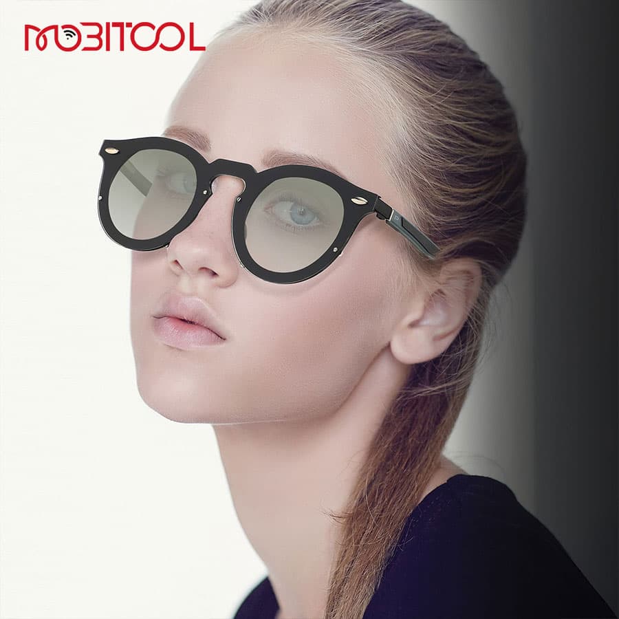 عینک آفتابی پرودو با قابلیت تنظیم نور Porodo Dale Round Frame Sunglasses PDLFST5201 — تصویر ۵