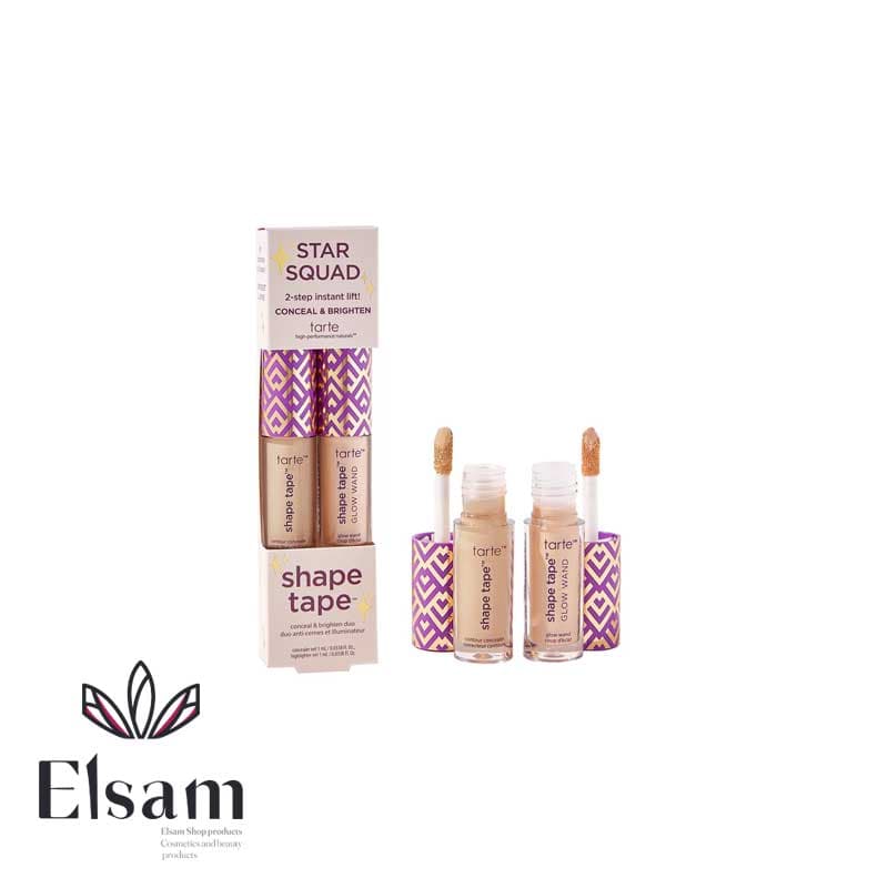 پک دو عددی کانسیلر تارت Tarte Shape Tape Star Squad Duo Concealer