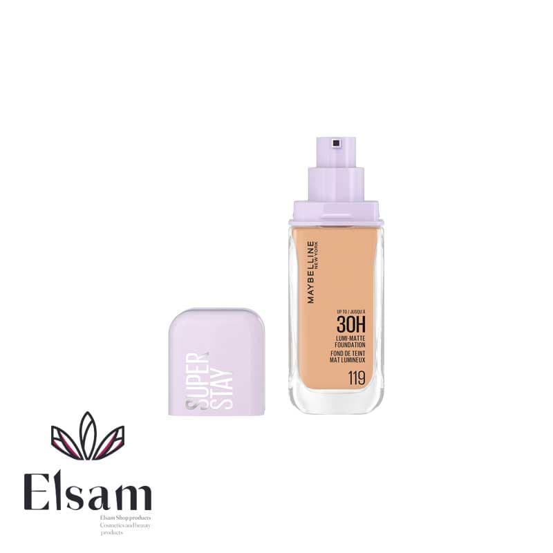 کرم پودر مات میبلین سوپر استی maybellineSuper Stay Lumi Matte Foundation — تصویر ۱۲