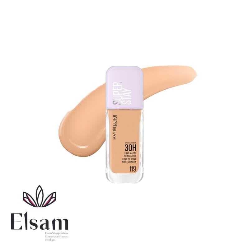 کرم پودر مات میبلین سوپر استی maybellineSuper Stay Lumi Matte Foundation — تصویر ۶