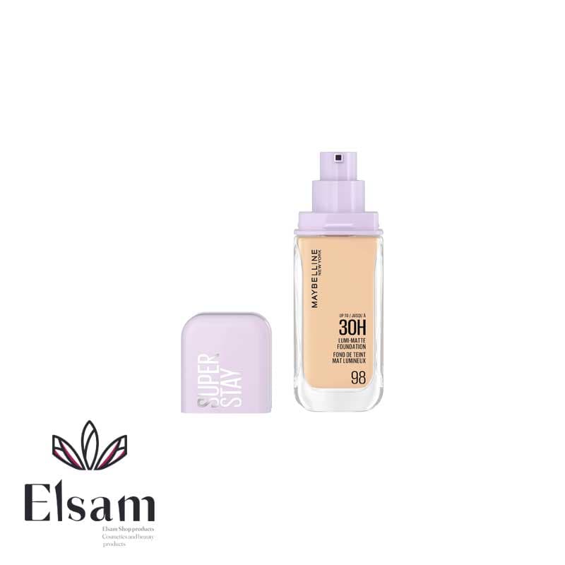 کرم پودر مات میبلین سوپر استی maybellineSuper Stay Lumi Matte Foundation — تصویر ۸