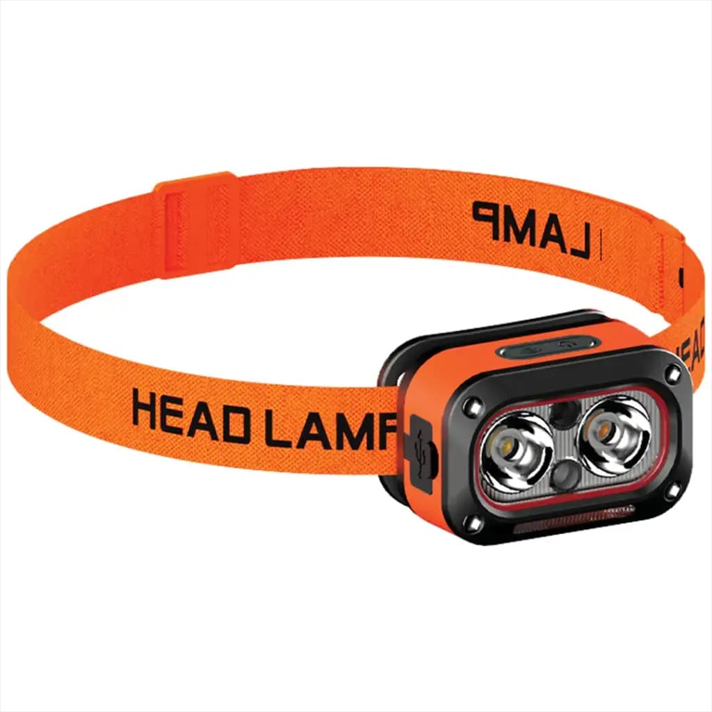 چراغ پیشانی شارژی و سنسور دار پرودو Porodo Wave-Sensor Rechargeable LED Headlamp PDHDG08 — تصویر ۱۰
