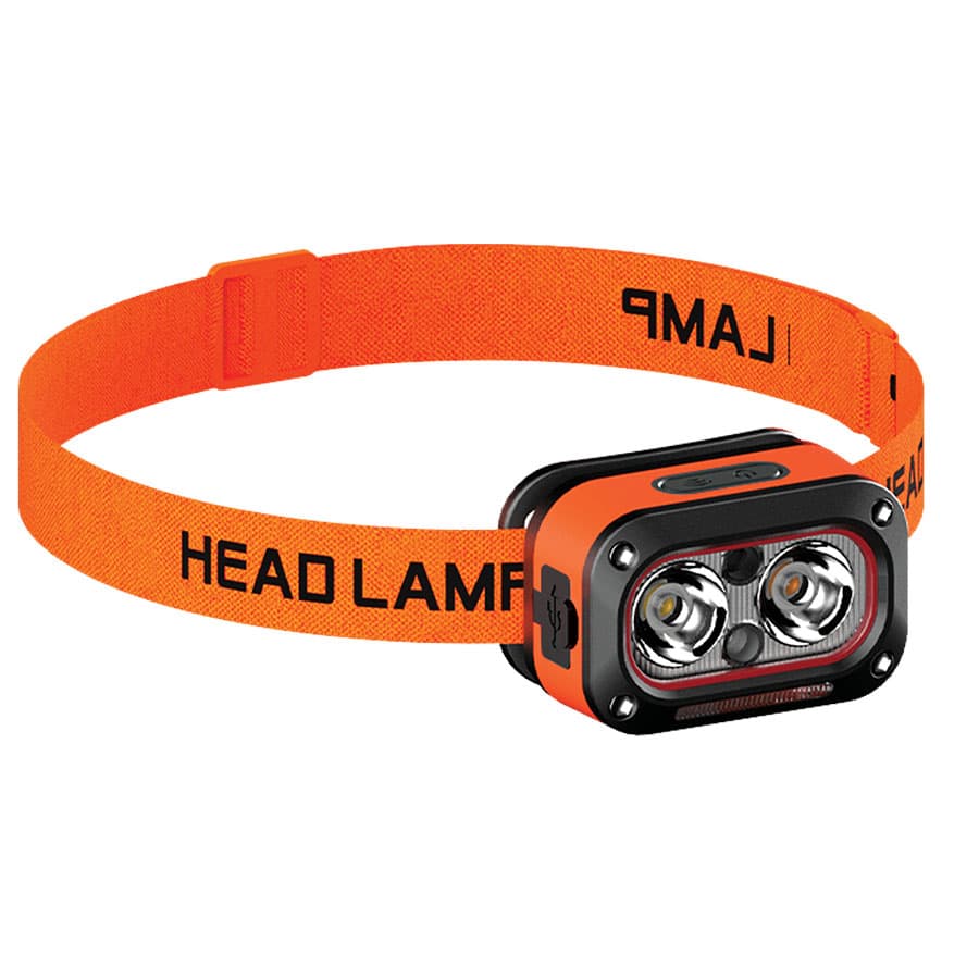 چراغ پیشانی شارژی و سنسور دار پرودو Porodo Wave-Sensor Rechargeable LED Headlamp PDHDG08