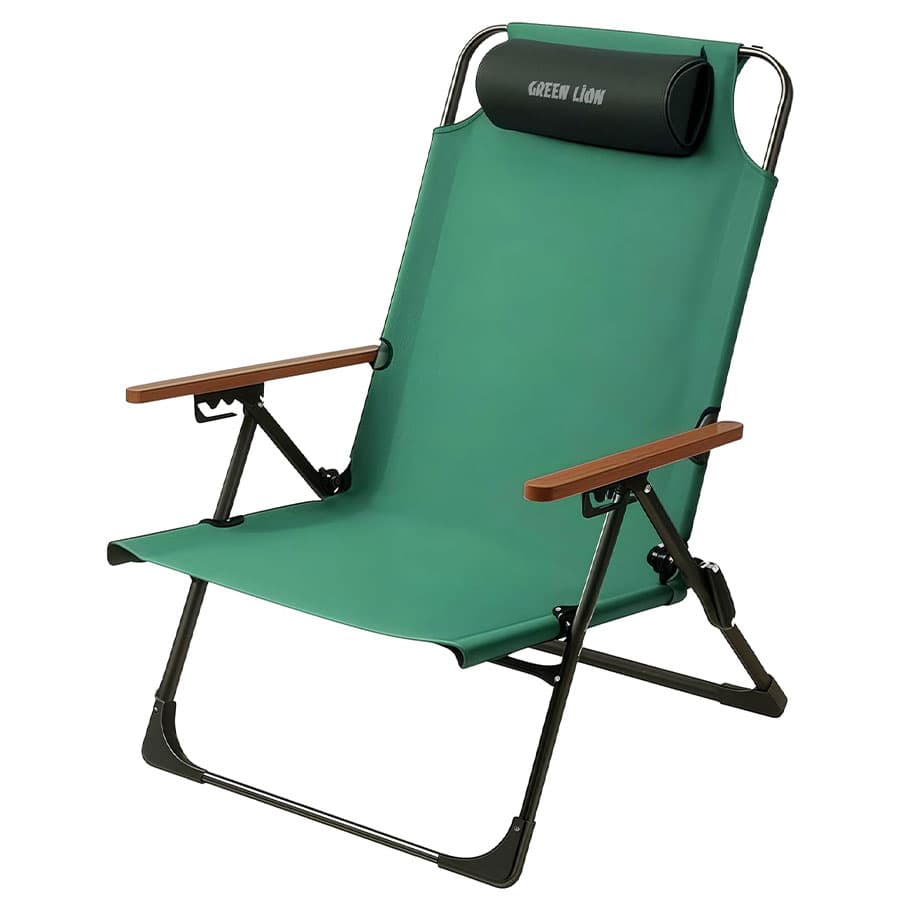 صندلی کمپینگ تاشو گرین لاین Green Lion Coast Adjustable Camping Chair — تصویر ۲