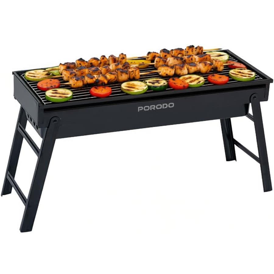 گریل باربیکیو تاشو قابل حمل پرودو Porodo Portable Folding Large BBQ Grill PDLFSTBSA