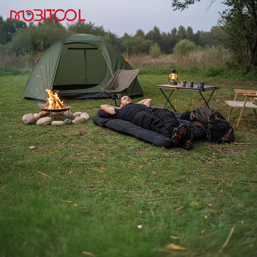 تشک بادی خودرو گرین لاین Green Lion Inflatable Car Air Mattress — تصویر ۸
