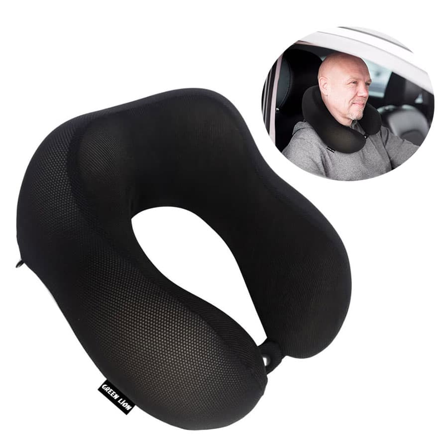 بالش گردنی طبی مسافرتی گرین لاین Green Lion Memory Foam Neck Pillow
