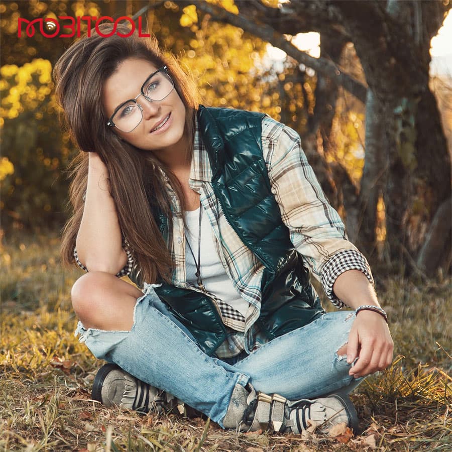 عینک فتوکرومیک هوشمند گرین لاین Green Lion Galway Smart Glasses GL-SG23 — تصویر ۶