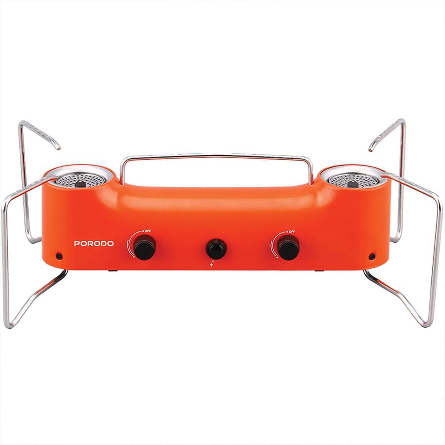 اجاق گاز دو شعله کمپینگ پرودو Porodo Dual Burner Camping Gas Stove PDLFSTJY02O