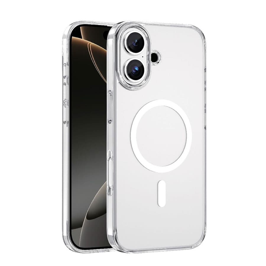 کاور کریستالی شفاف مگ سیف آیفون 17 گرین لاین Green Lion Crystal Shield Ultra Clear MagSafe Case iPhone 17
