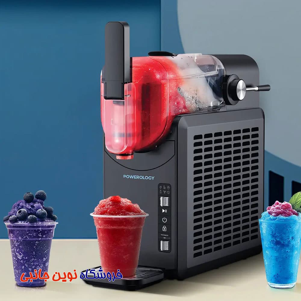 دستگاه یخ در بهشت و اسموتی ساز پاورولوژی Powerology Aqua Frost Instant Slushie Machine PSM012 — تصویر ۱۲