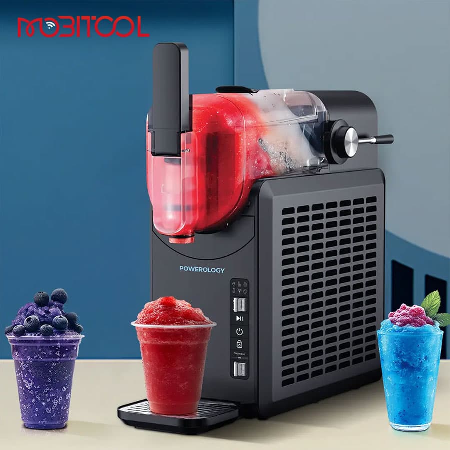 دستگاه یخ در بهشت و اسموتی ساز پاورولوژی Powerology Aqua Frost Instant Slushie Machine PSM012 — تصویر ۴