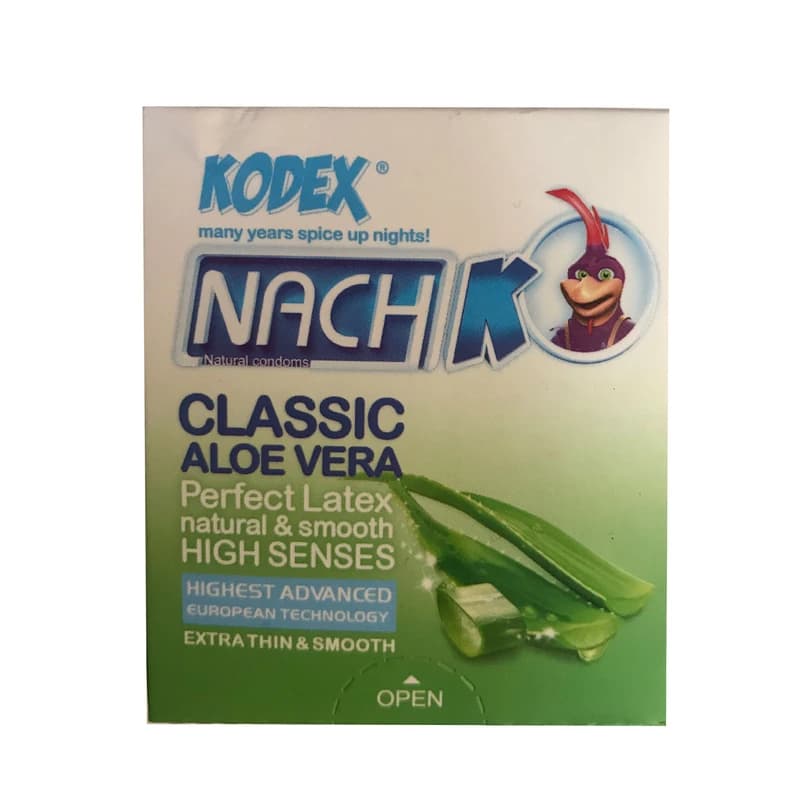 کاندوم کدکس مدل Classic Aloe Vera بسته 3 عددی — تصویر ۴