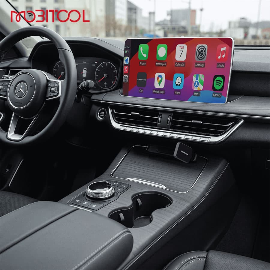 دانگل وایرلس کارپلی و اندروید اتو گرین لاین Green Lion Mini Wireless Adapter CarPlay & Android Auto — تصویر ۴