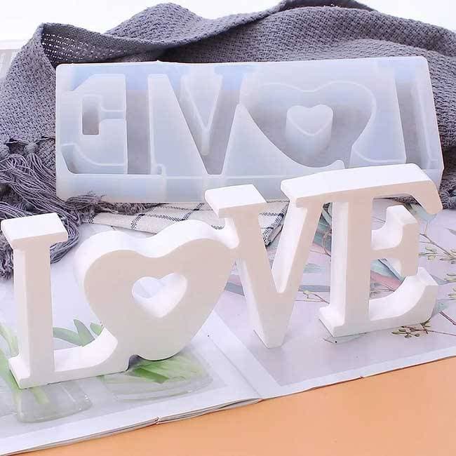 قالب سیلیکونی حروف LOVE کد 527