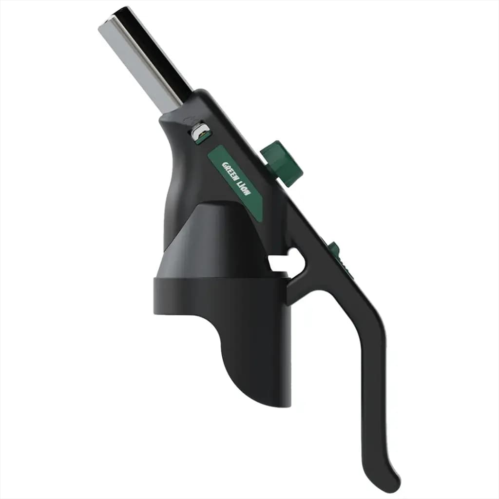 سر شعله فندکی کپسول گاز گرین لاین Green Lion Fire Flame Windproof Lighter — تصویر ۱۲