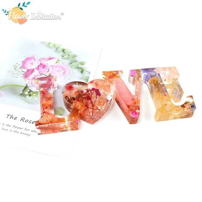 قالب سیلیکون طرح LOVE کد 745