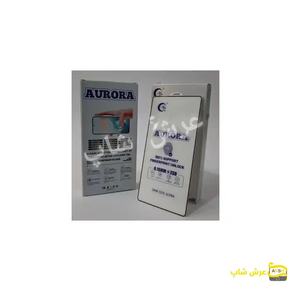 گلس aurora برای S25 ultra/ S24 ultra — تصویر ۵
