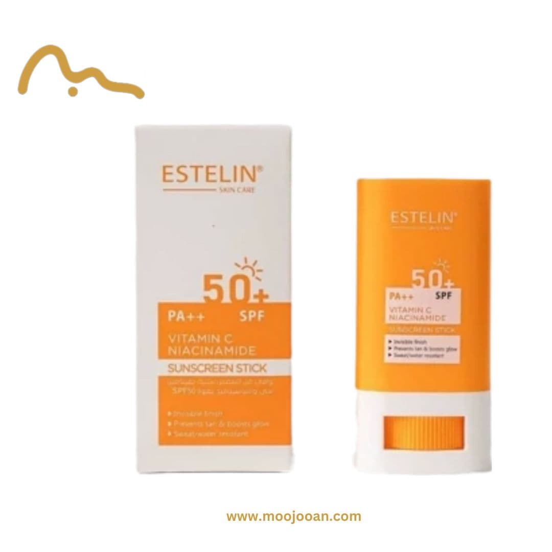 ضدآفتاب استیکی استلین SPF 50 ویتامین C